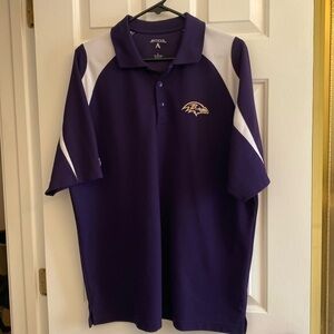 NFL Baltimore Ravens Antigua Polo